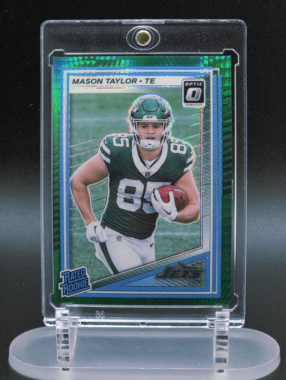 Mason Taylor Rated Rookie – Donruss Optic 2023 Prizm #274 (Jets) Color Match